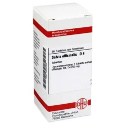 DHU Salvia officinalis D 4 Tabletten, 80 St