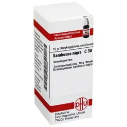 DHU Sambucus nigra C 30 Globuli, 10 g