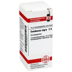 DHU Sambucus nigra C 6 Globuli, 10 g