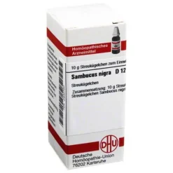 DHU Sambucus nigra D 12 Globuli, 10 g