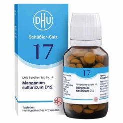 DHU Schüßler-Salz Nr. 17 Manganum sulfuricum D12 Tabletten, 200 St