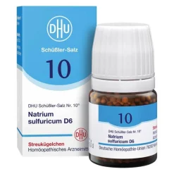 DHU Schüßler-Salz Nr. 10 Natrium sulfuricum D6 Globuli, 10 g