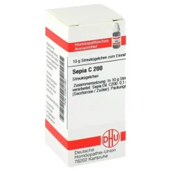 DHU Sepia C 200 Globuli, 10 g