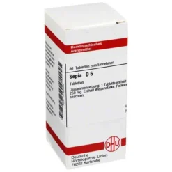 DHU Sepia D 6 Tabletten, 80 St