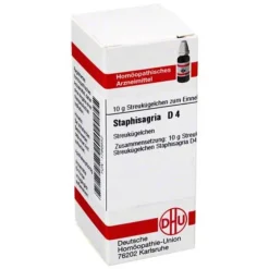 DHU Staphisagria D 4 Globuli, 10 g