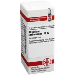 DHU Strontium carbonicum D 12 Globuli, 10 g