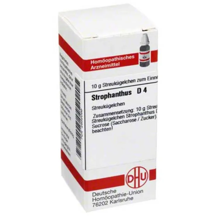DHU Strophanthus D 4 Globuli, 10 g