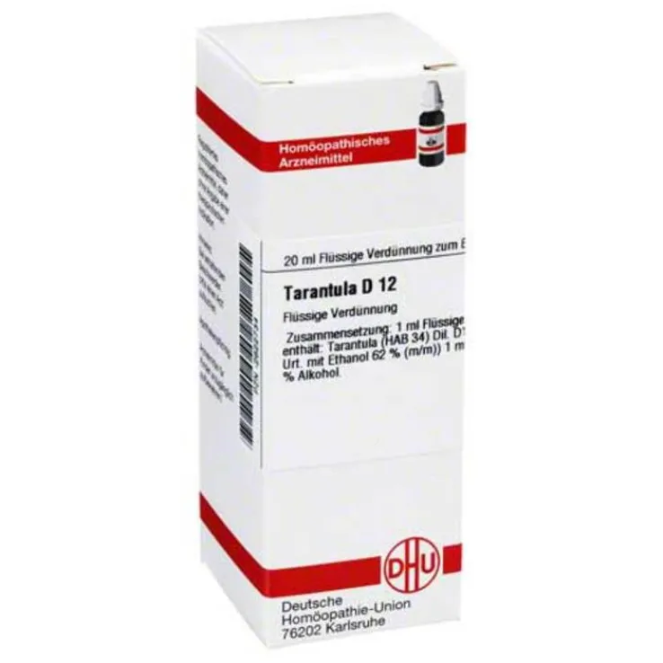 DHU Tarantula D 12 Dilution, 20 ml