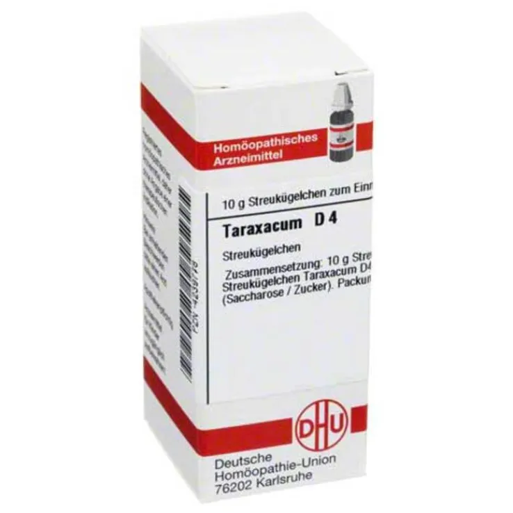 DHU Taraxacum D 4 Globuli, 10 g