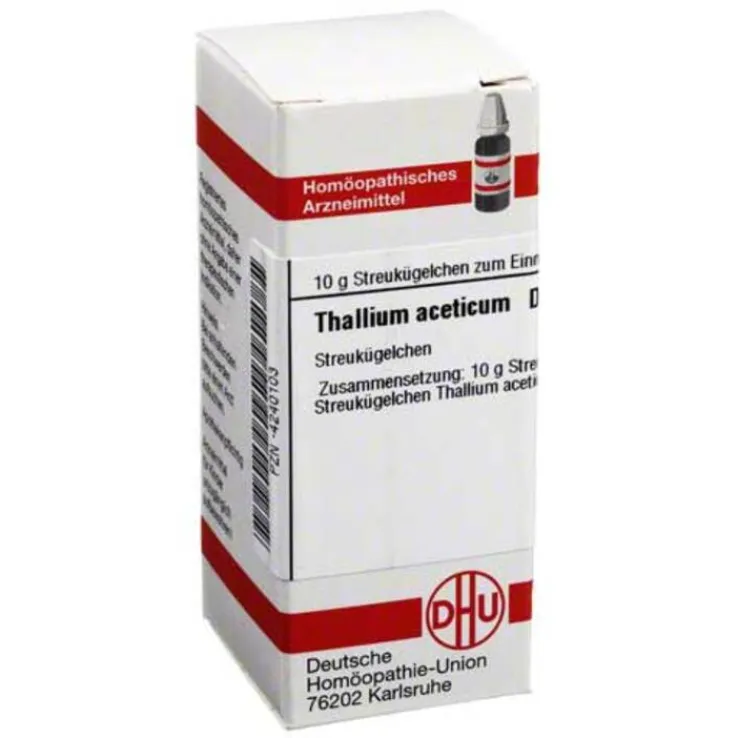 DHU Thallium aceticum D 12 Globuli, 10 g