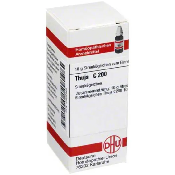 DHU Thuja C 200 Globuli, 10 g