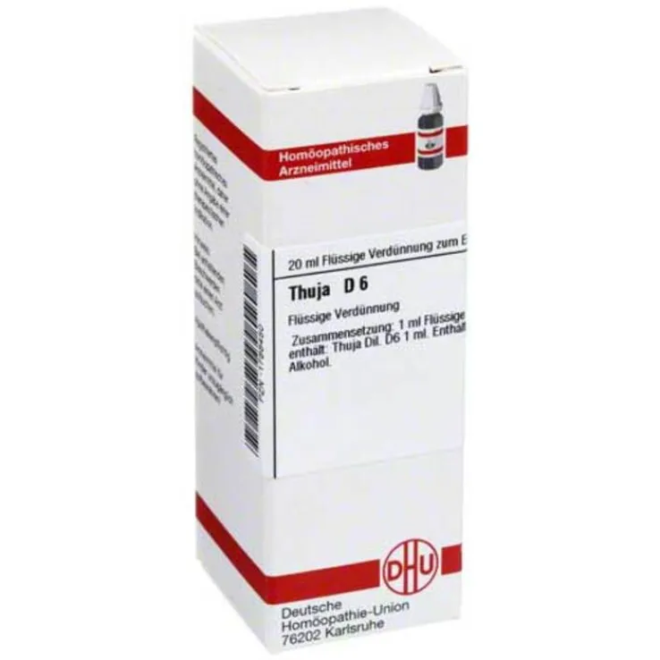 DHU Thuja D 6 Dilution, 20 ml
