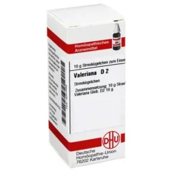 DHU Valeriana D 2 Globuli, 10 g