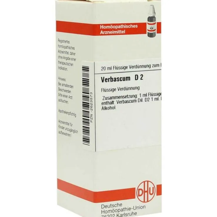 DHU Verbascum D 2 Dilution, 20 ml