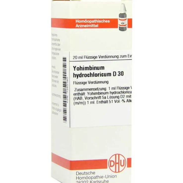 DHU Yohimbinum hydrochloricum D 30 Dilution, 20 ml