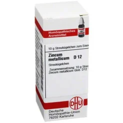 DHU Zincum metallicum D 12 Globuli, 10 g