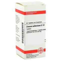 DHU Zincum sulfuricum D 12 Tabletten, 80 St