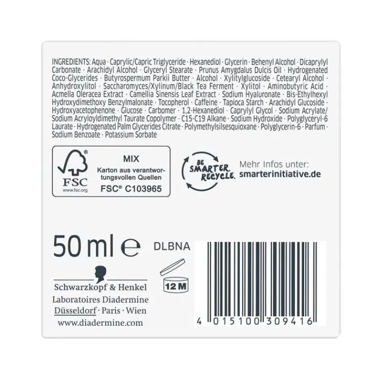 Diadermine Anti-Age Nachtcreme Lift + Botology, 50 ml