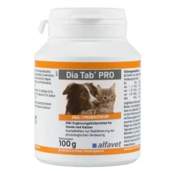 Dia Tab Pro Kautabletten für Hunde und Katzen, 100 g