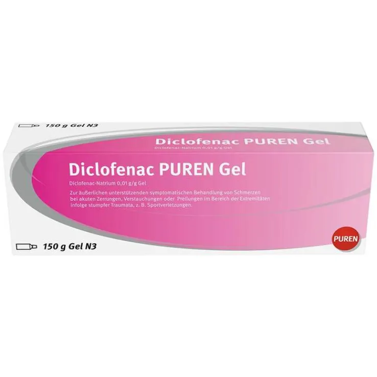 Diclofenac PUREN Gel, 150 g