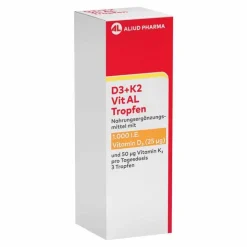D3 + K2 Vit AL 1000 I.E. / 50 µg Tropfen, 11.5 ml