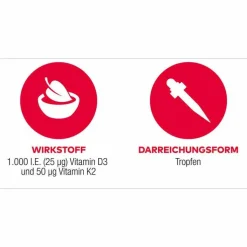 D3 + K2 Vit AL 1000 I.E. / 50 µg Tropfen, 11.5 ml