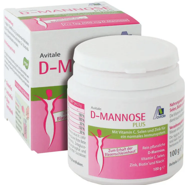 D-Mannose Plus 2000 mg Pulver , 100 g