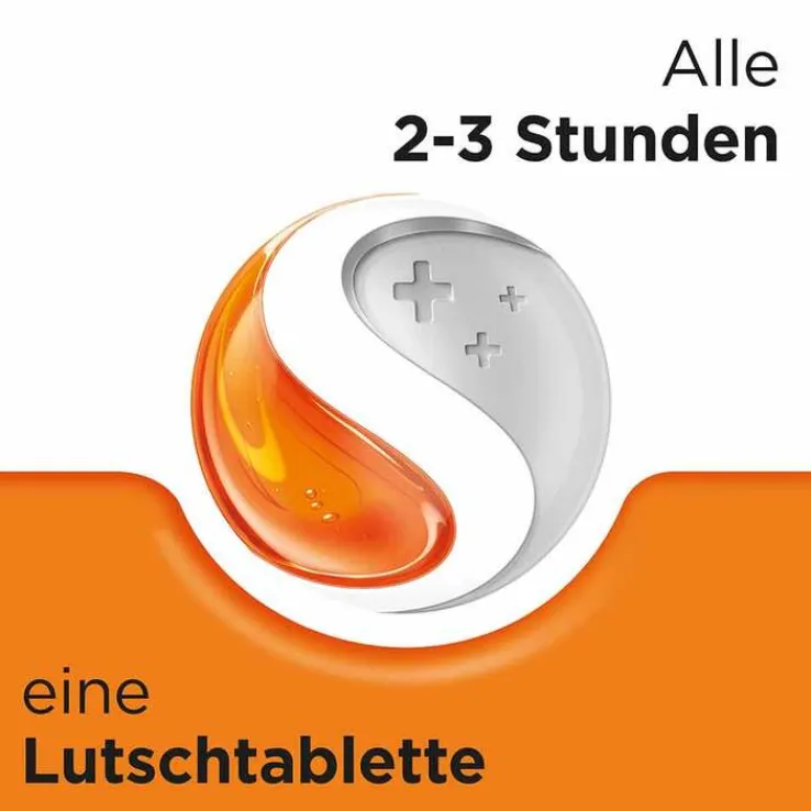 Dobensana Orangengeschmack 1,2 mg / 0,6 mg Lutschtabletten, 16 St