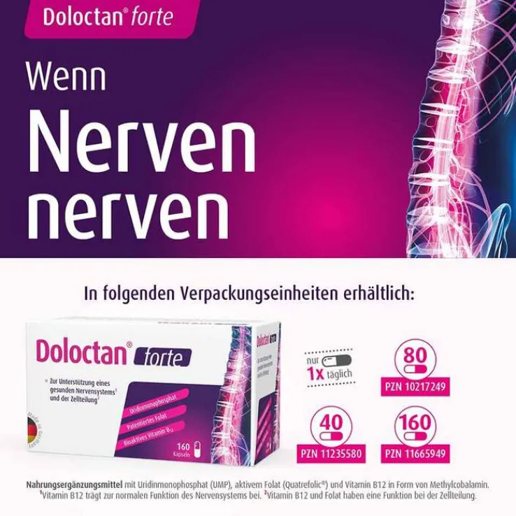 Doloctan forte Kapseln, 160 St