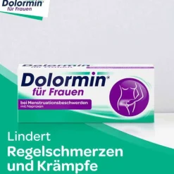 Dolormin für Frauen bei Menstruationsbeschwerden mit Naproxen, 20 St