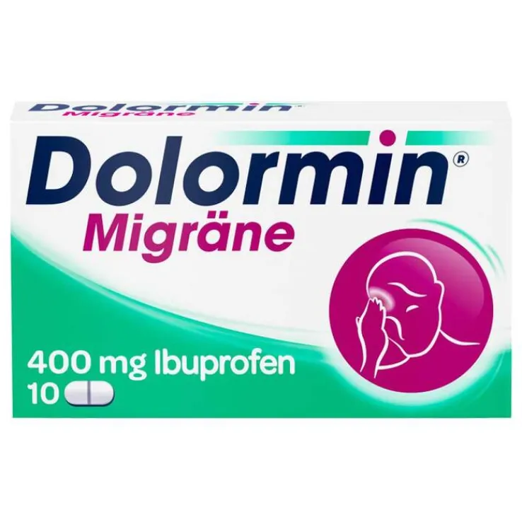 Dolormin® Migräne bei Migräneattacken, 10 St