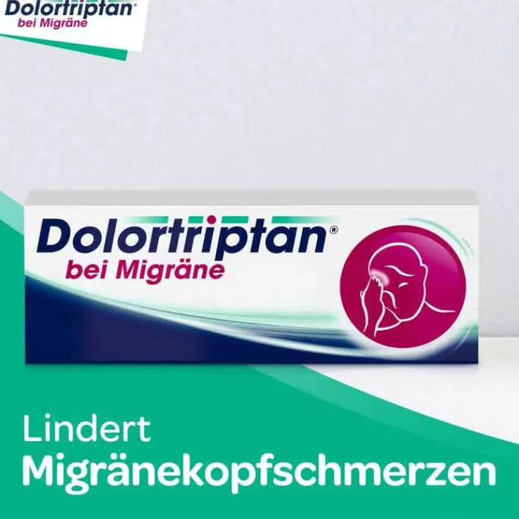 Dolortriptan bei Migräneattacken, 2 St