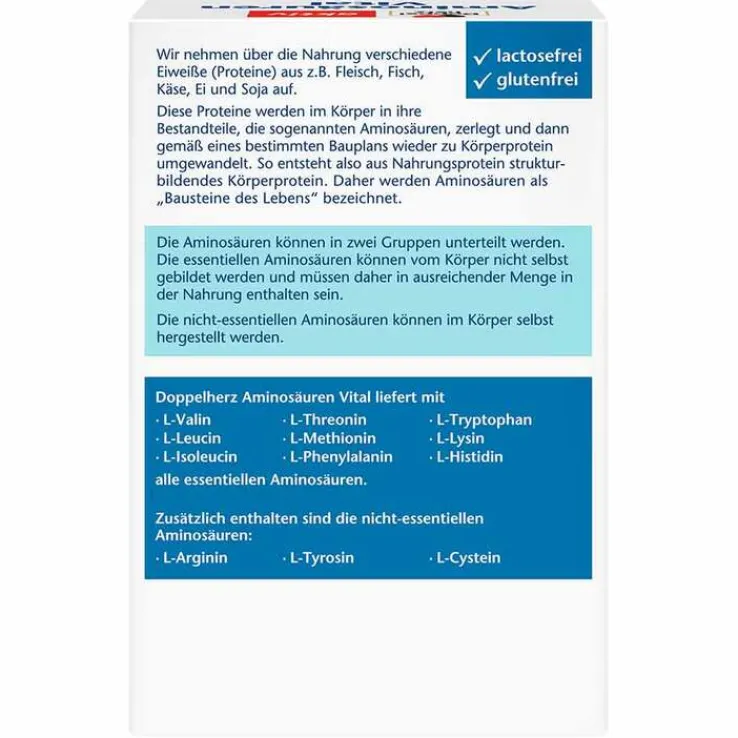 Doppelherz Aminosäuren Vital Kapseln, 100 St