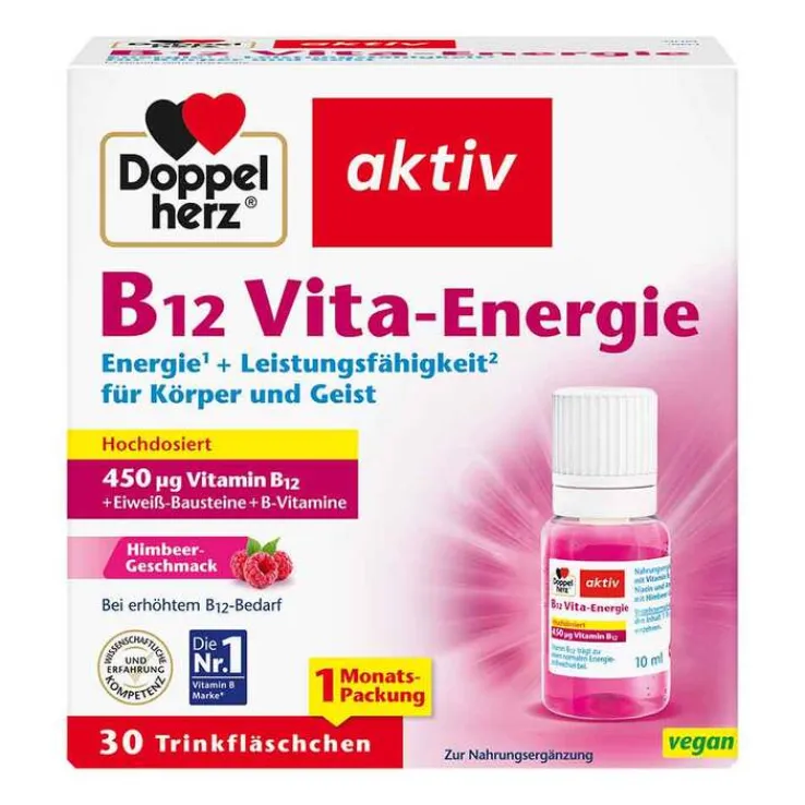 Doppelherz B12 Vita-Energie Trinkampullen, 30 St