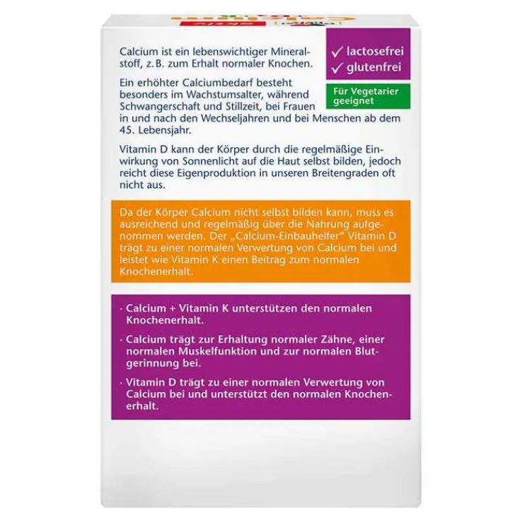 Doppelherz Calcium + D3 + K Tabletten, 120 St