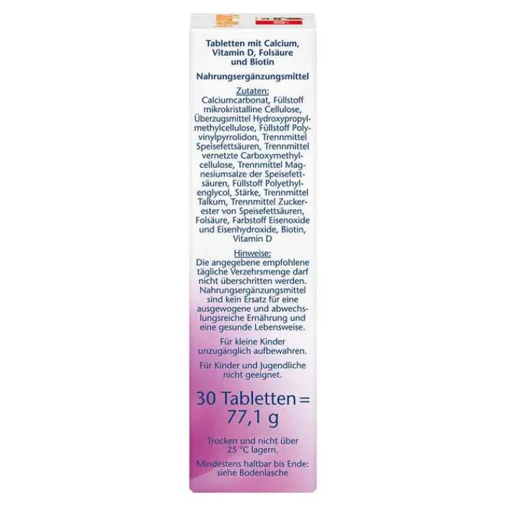 Doppelherz Calcium 900 + D3 Tabletten, 30 St