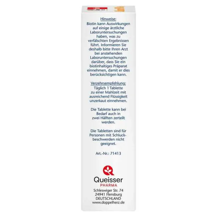 Doppelherz Calcium 900 + D3 Tabletten, 30 St