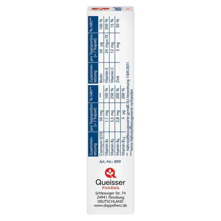 Doppelherz Coenzym Q10+B-Vitamine Kapseln, 30 St