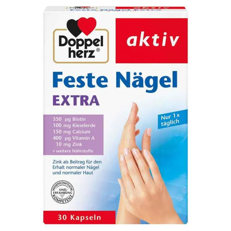Doppelherz Feste Nägel Extra Kapseln, 30 St