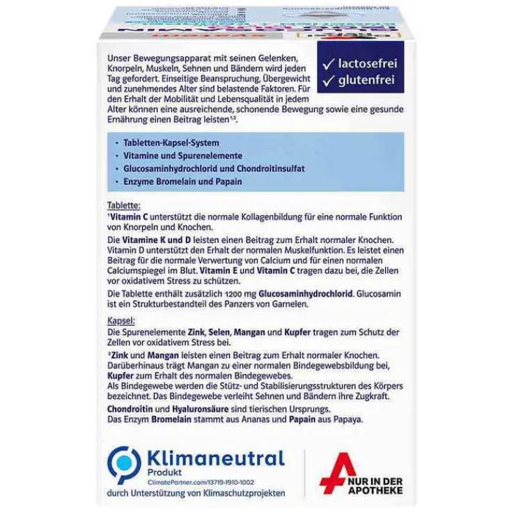 Doppelherz Glucosamin 1200 Duo system Kombipackung, 120 St