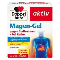 Doppelherz Magen-Gel gegen Sodbrennen + bei Reflux, 50X10 ml