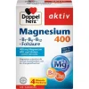 Doppelherz Magnesium 400 + B1 + B6 + B12 + Folsäure Tabletten , 120 St