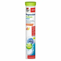 Doppelherz Magnesium+Kalium Sport Brausetabletten, 15 St