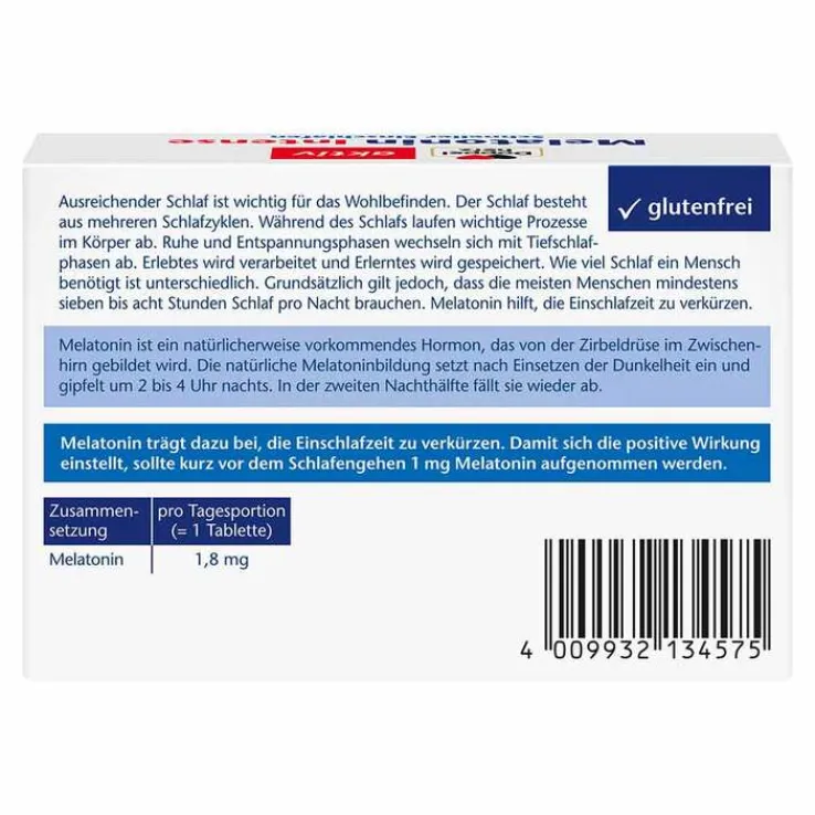 Doppelherz Melatonin Tabletten, 120 St