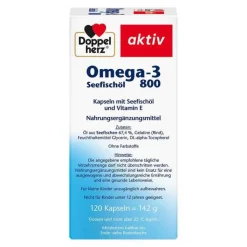 Doppelherz Omega-3 Seefischöl 800 aktiv Kapseln, 120 St