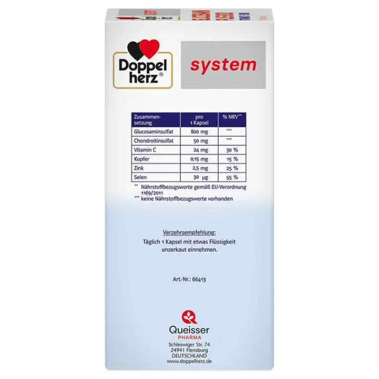 Doppelherz system Glucosamin Plus 800 Kapseln, 120 St
