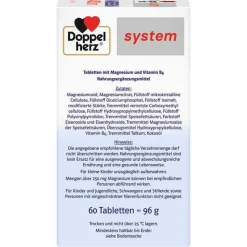 Doppelherz system Magnesium 400 Depot Tabletten, 60 St