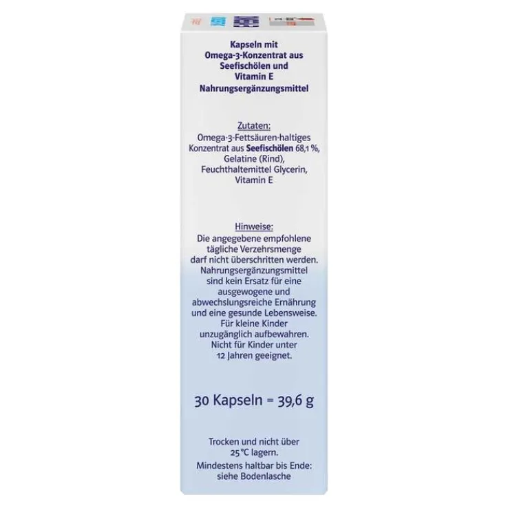 Doppelherz system Omega-3 Konzentrat Kapseln, 30 St