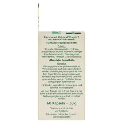 Doppelherz Zink + C pure Kapseln, 60 St