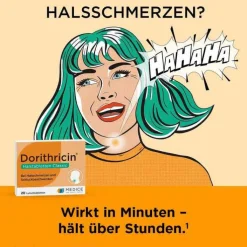 Dorithricin® Halstabletten Classic bei Halsschmerzen, 20 St
